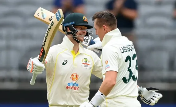 'The two run-machines' - Twitter overjoyed as Marnus Labuschagne and Steve Smith join hands to annihilate West Indies