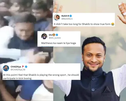 Viral Video : बांग्लादेशी क्रिकेटर शाकिब अल हसन ने गुस्से में फैन को जड़ा जोरदार थप्पड़, फैंस ने दिखाई औकात