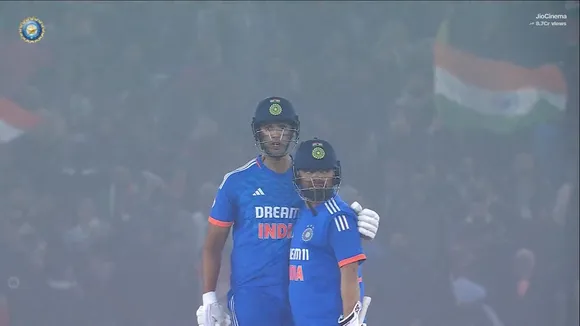 IND vs AFG 1st T20I: शिवम दुबे ने अफगानिस्तान टीम को कराया अफ़गान जलेबी पर डांस, धागा खोल बल्लेबाजी से दिलाई टीम इंडिया को जीत