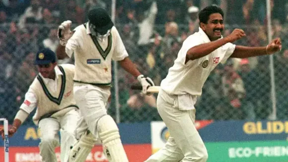 आज ही के दिन 1999 में अनिल कुंबले बने थे पाकिस्तान का काल, टेस्ट की एक पारी में लिए थे 10 विकेट