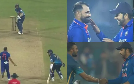 IND vs SL: 98 रन पर आउट हो चुके थे श्रीलंकाई कप्तान, लेकिन रोहित शर्मा ने जानबूझकर बनाने दिया शतक; देखें वीडियो