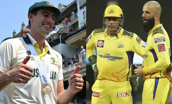 Australia and CSK (Image Source: Twitter)