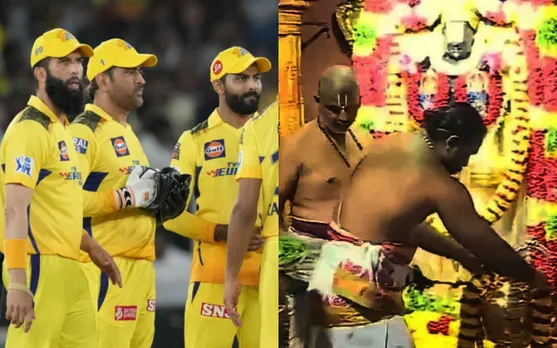 चैंपियन बनने के बाद CSK ने IPL ट्रॉफी के साथ की तिरुपति मंदिर में विशेष पूजा, फैन्स ने की फ्रेंचाइजी की तारीफ