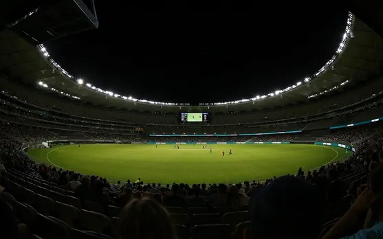 A general view of the new Perth stadium. (Photo by Paul Kane/Getty Images)