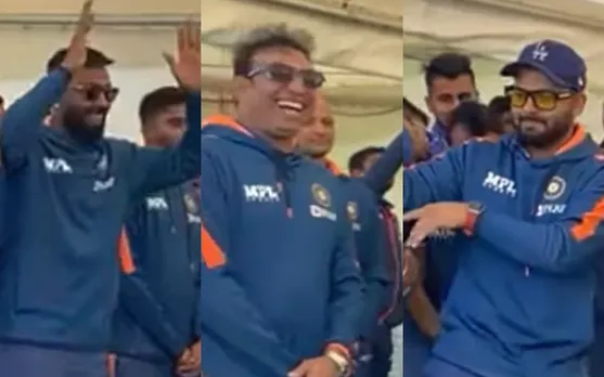 Hardik Pandya, Rishabh Pant's dance video goes viral in New Zealand हार्दिक पाण्ड्य ऋषभ पंत डांस वीडियो वायरल