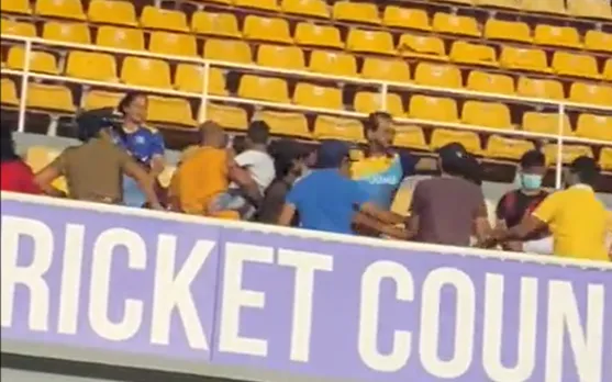 हार के बाद भड़के श्रीलंकाई फैंस, स्टेडियम में इंडियन फैंस के साथ की मारपीट..!; देखें वीडियो