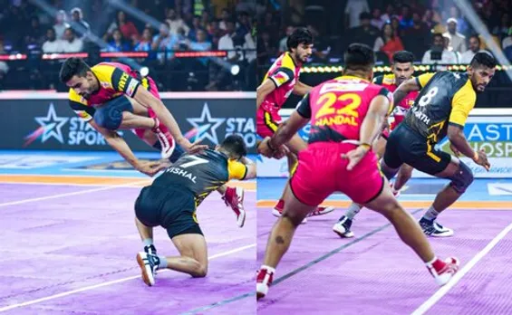 PKL 9 Highlights : टूर्नामेंट के चौथे दिन दबंग दिल्ली ने मचाई तबाही, जानें डबल हेडर मुकाबले में किस टीम को मिली जीत
