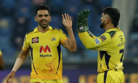 MS Dhoni, Deepak Chahar