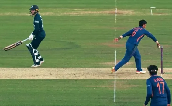 दीप्ति शर्मा के नॉन स्ट्राइकर एंड पर रनआउट से बौखलाए इंग्लैंड के गेंदबाज, ट्वीटर पर कही ये बात