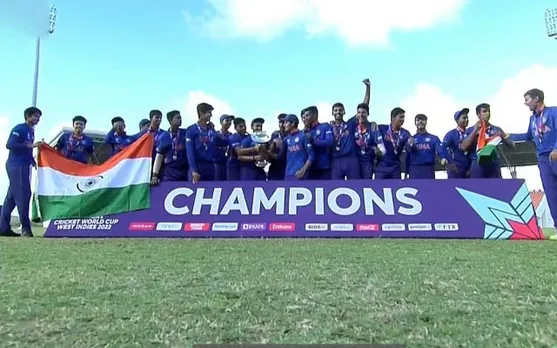 U19 World Cup 2022 : भारत 5वीं बार बना चैंपियन, इंग्लैंड को फाइनल में 4 विकेट से हराया