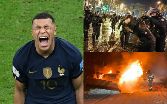 फाइनल में हार के बाद फ्रांस में भयंकर हिंसा, फैंस गाड़ियों और घरों में लगा रहे आग, देखें दिल दहला देने वाले मंजर