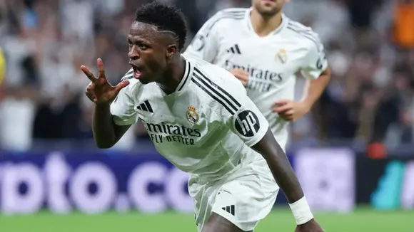 Vinícius jr goal against Dortmund