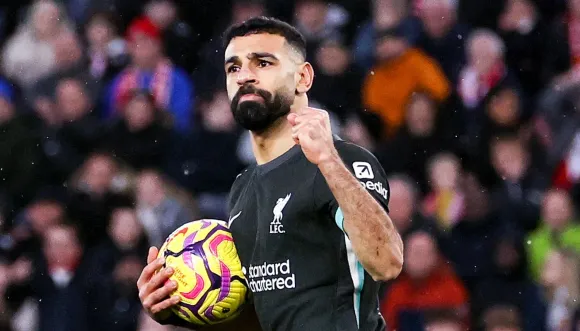 Salah's double sends Liverpool EIGHT points clear at the top