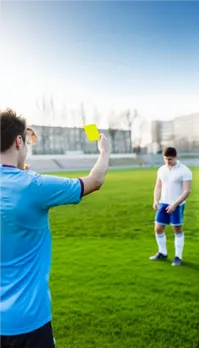 yellow card fine