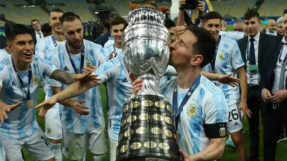 Argentina clinch record 16th Copa America with 1-0 extra-time win over Colombia