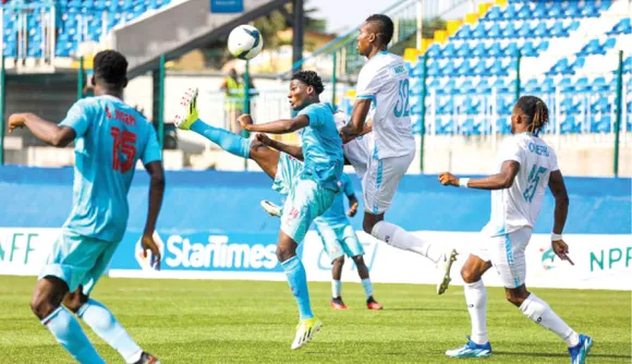 NPFL Update: Enugu Rangers Hold Lead in Tight NPFL Race