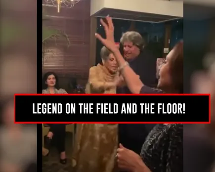 WATCH: India World Cup hero Kapil Dev shows his smooth dance moves