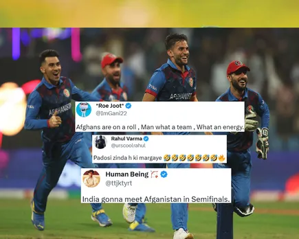 'Dil dil Afghanistan' - Fans react as Australia stumble to 49/4 while defending 291 runs against Afghanistan in ODI World Cup 2023