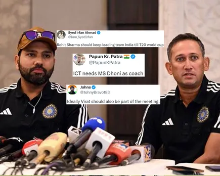 'Hitman please bas ek aur WC khel lo na' - Fans react as Indian Cricket Board set to discuss future of team after meeting between Rohit Sharma, Ajit Agarkar, and coach