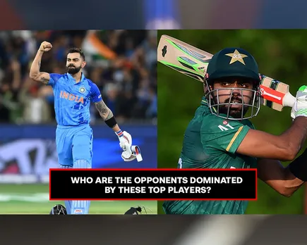 Top 5 batters who scored the most runs against an opponent in T20I's