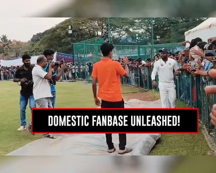 WATCH: Sanju Samson fans landing up during Ranji Trophy to meet the man
