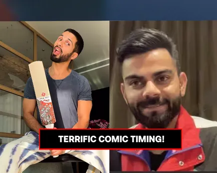 WATCH: Shahid Kapoor recreate Virat Kohli's cheat meal interview in a hilarious manner