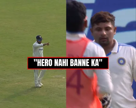 WATCH: Rohit Sharma instructs Sarfaraz Khan to wear helmet while fielding on Day 3 of fourth Test