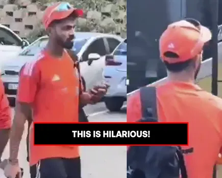 WATCH: Ruturaj Gaikwad left shocked as team bus's door unexpectedly closes on him