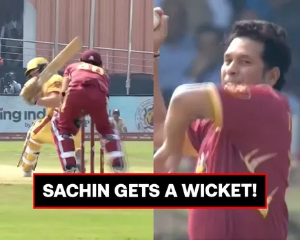 WATCH: Sachin Tendulkar bowls for first time in long time