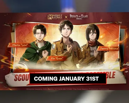 Mobile Legends teams up with Attack on Titan for collaboration event