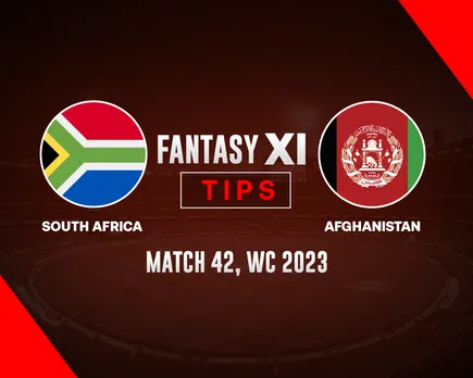 SA vs AFG Dream11 Prediction Today's Match 42 ODI World Cup 2023