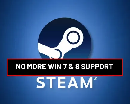 Valve ends Steam app support for Windows 7 and 8