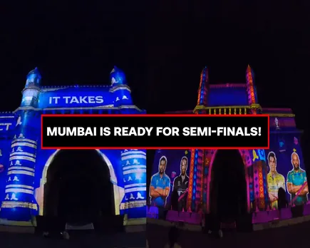 WATCH: Gateway of India illuminated with a laser show to celebrate Diwali and ODI World Cup 2023