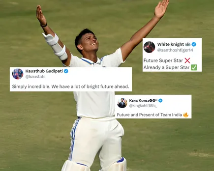'Bahut he zabardast batsman hai koi iske nazdik nhi' -Fans react as Yashasvi Jaiswal scores century in 3rd Test match against England