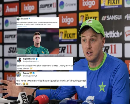 ‘Second wicket down after Inzamam ul Haq’- Fans reacts as Morne Morkel resigns as Pakistan’s bowling coach