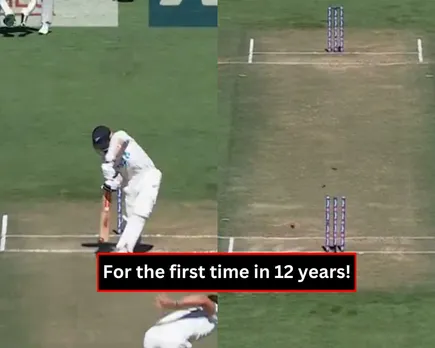 WATCH: Kane Williamson gets run out in bizarre manner against Australia in first Test