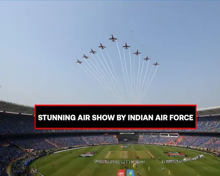 Indian Airforce’s airshow lights up Narendra Modi Stadium ahead of ODI World Cup 2023 final
