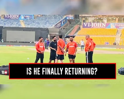 WATCH: Rishabh Pant chatting with Indian players during practice session at the Chinnaswamy in Bangalore