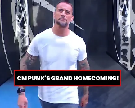 WATCH: AWE Superstar CM Punk makes blistering comeback to WWE during Survivor Series 2023