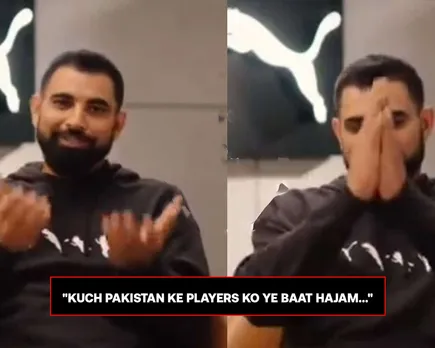 WATCH: Mohammed Shami takes dig at former Pakistan's cricketers for their baseless conspiracy theories