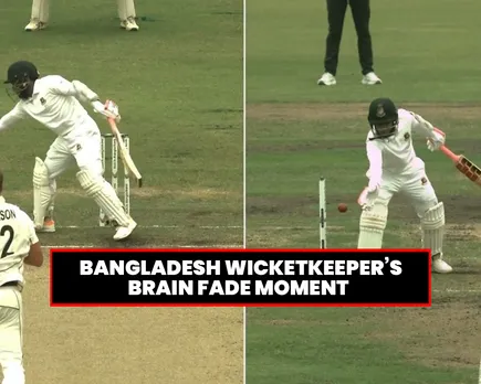 Just weeks after ‘Timed Out’ controversy, Bangladesh wicketkeeper’s unusual dismissal evokes social media meltdown