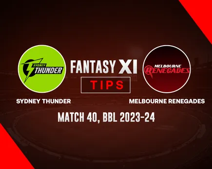 THU vs REN Dream11 Prediction for today’s BBL Match 40, Playing XI, Captain and Vice-Captain Picks