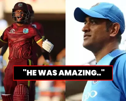 West Indies star reveals MS Dhoni’s priceless advice after match-winning ton against England