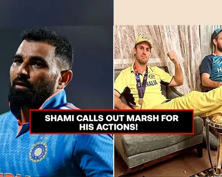 ‘I am hurt’- Mohammad Shami’s strong reactions to Mitchell Marsh’s feet on World Cup celebration