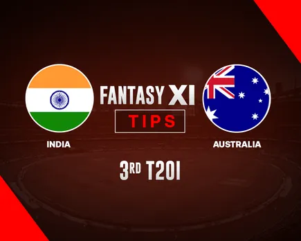 IND vs AUS Dream11 Prediction for Australia tour of India 2023 3rd T20I, Playing XI, Captain and Vice-Captain Picks