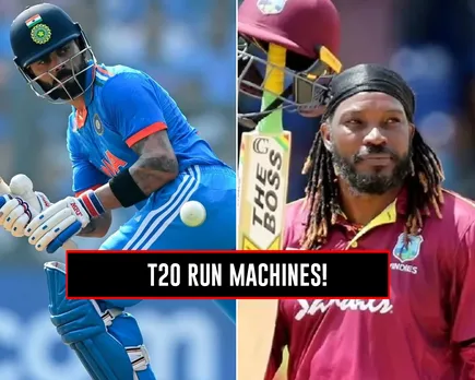 Top 5 players with most runs in T20s