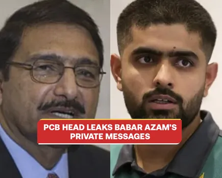 Controversy erupts as Babar Azam’s private messages aired by PCB Chief on Live TV amid ODI World Cup fiasco