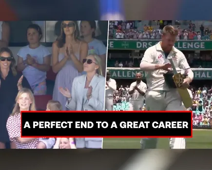 WATCH: David Warner ends his illustrious Test career with grand walk back to pavilion amid rousing standing ovation from SCG crowd