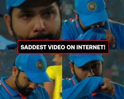 WATCH: Rohit Sharma in tears after heartbreaking loss against Australia in ODI WC final 2023