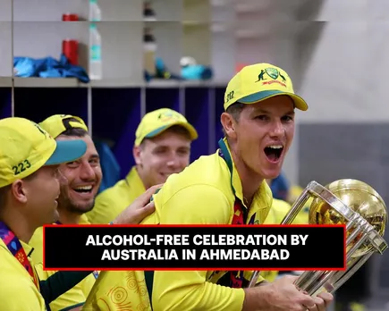 Australia’s sober celebration after winning their 6th ODI World Cup title defeating India in the finals